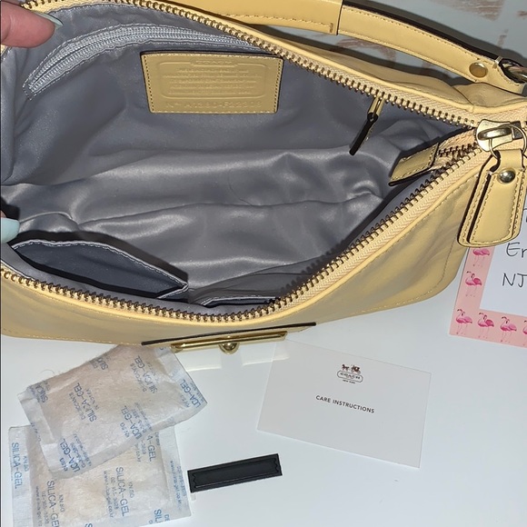 Coach Buttercup Yellow Crossbody - Picture 15 of 16
